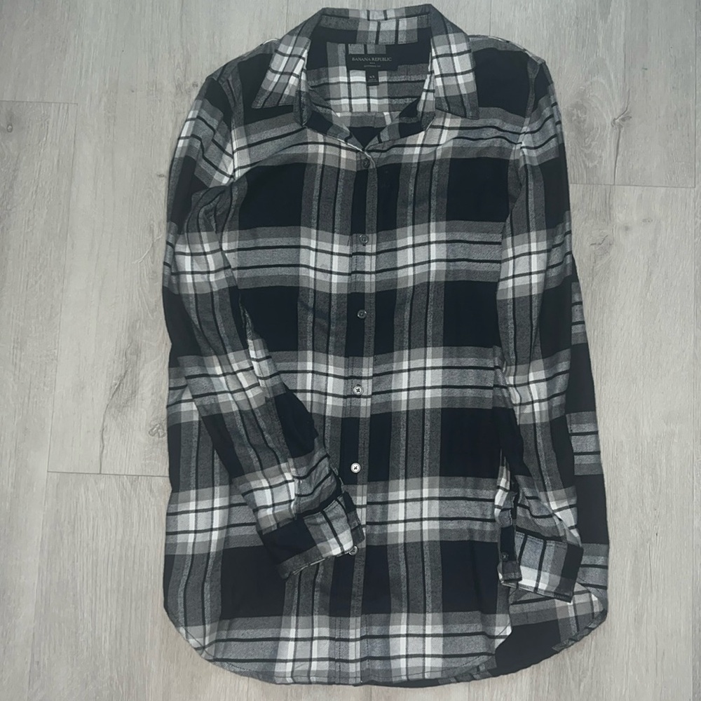Banana Republic flannel shirt